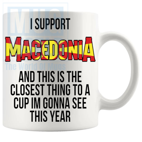 Macedonia Euro Mug