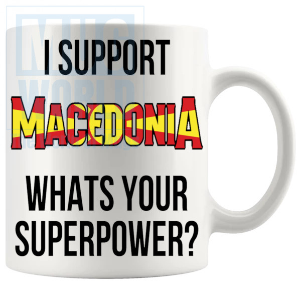 Macedonia Supporters Euro Mug