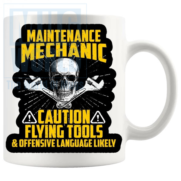 Maintenance Mechanic Mug Novelty Handmade Gifts