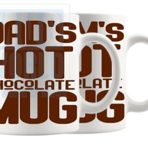 Mom and Dad Hot Chocolate Mug 2 Pack