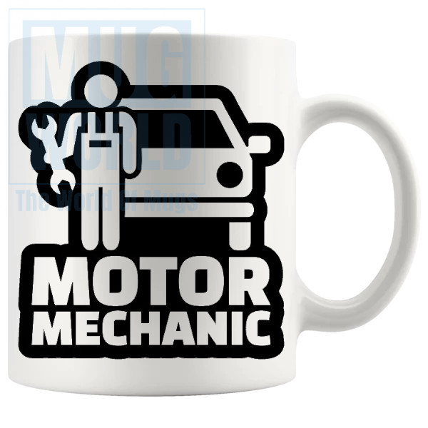 Motor Mechanic 2 Mug Novelty Handmade Gifts