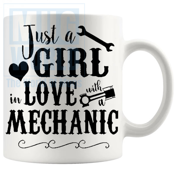 Just A Girl In Love Mug Novelty Handmade Gifts