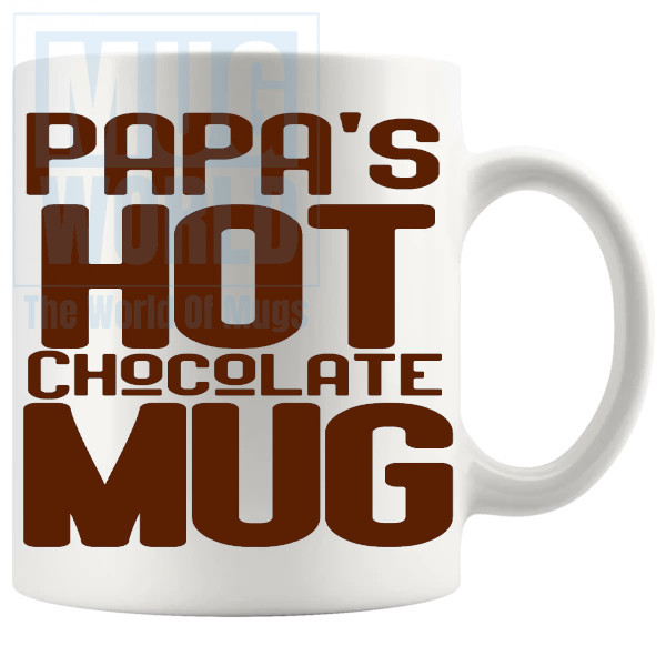 Papas hot chocolate mug