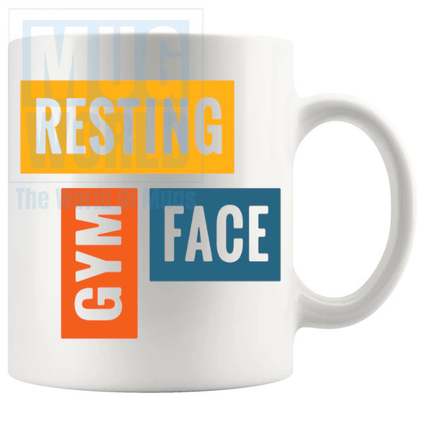 Resting Gym Face Mug