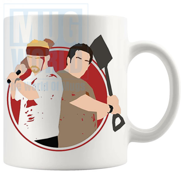 Shaun Of The dead Shaun And Ed Mug