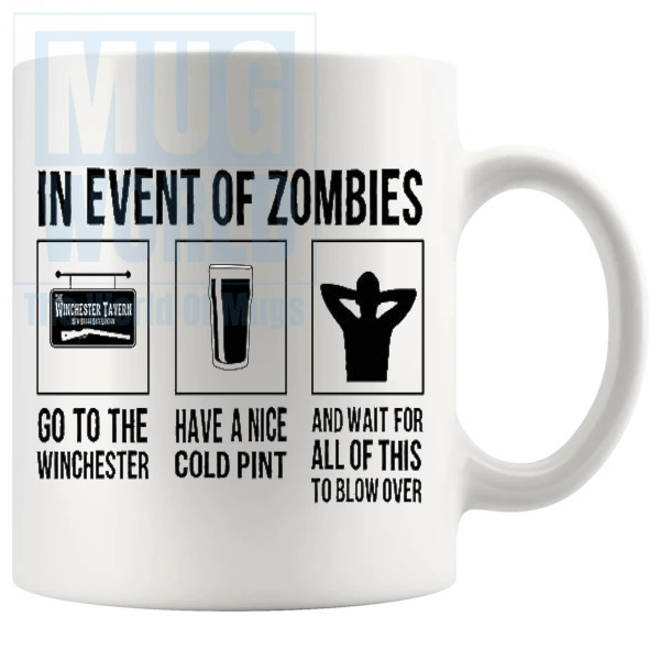 In The Event Of Zombies Mug