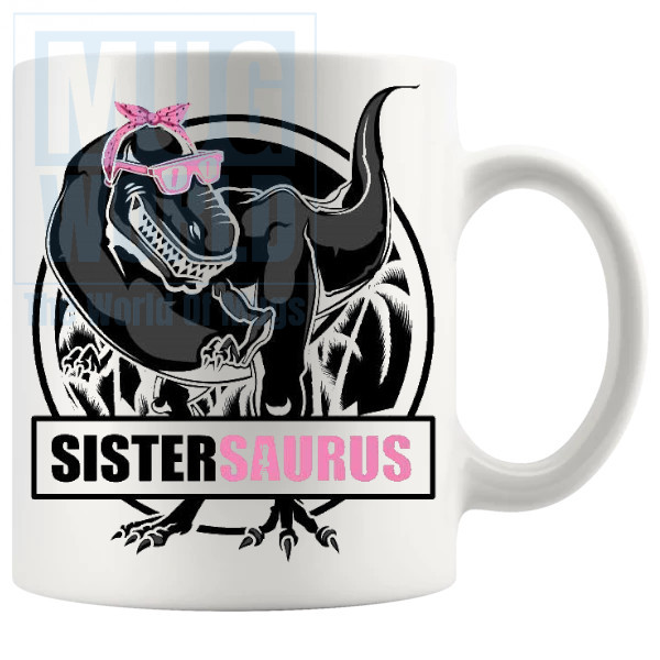 Sistersaurus Mug