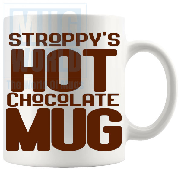 Stroppys hot chocolate mug