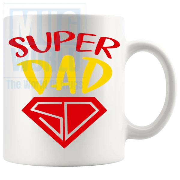 Super Dad Mug Design 3