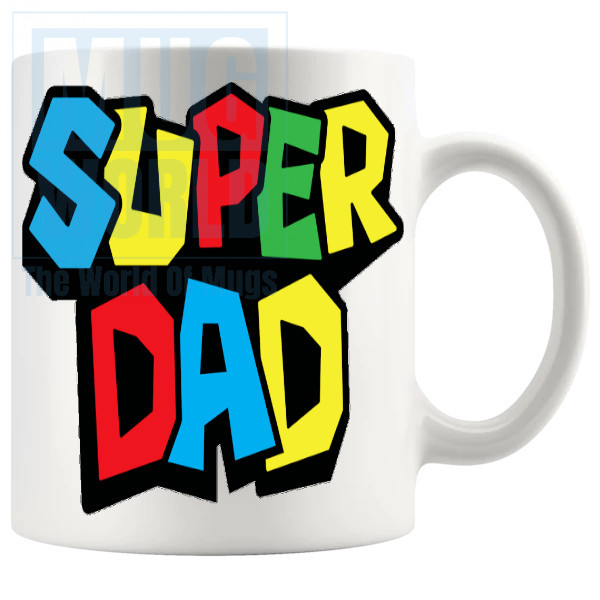 Super Dad Mug Design 2