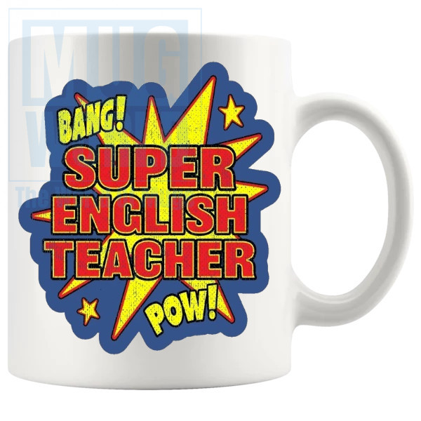 Super English Teacher Mug