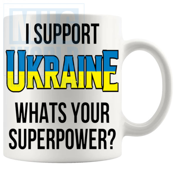 Ukraine Supporters Euro Mug