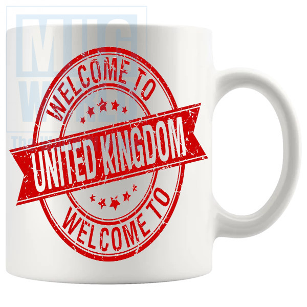 Welcome To United Kingdom Mug