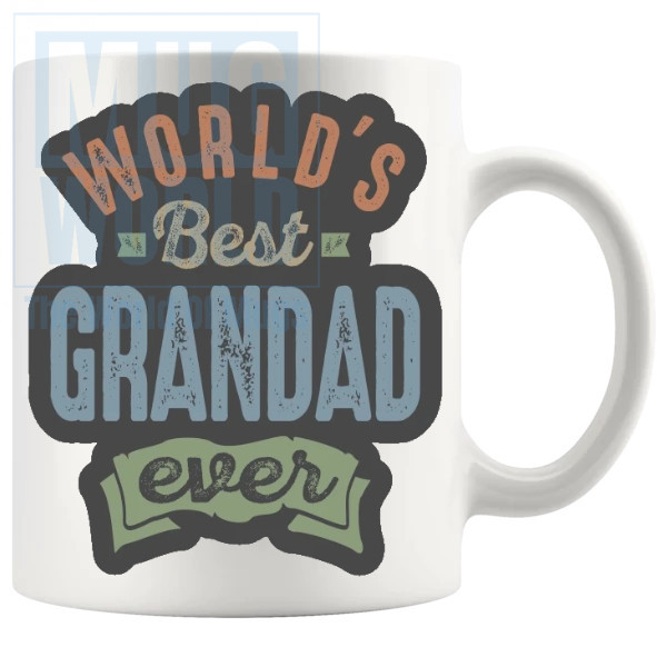 Worlds Best Grandad Ever Mug