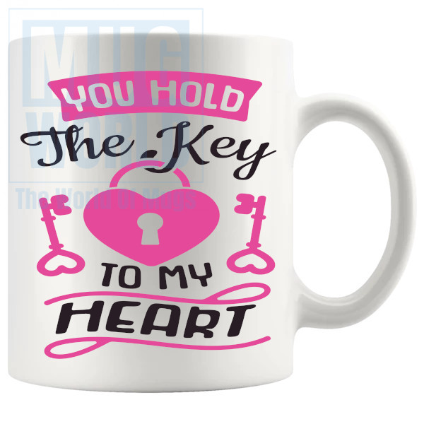 You Hold The Key To My Heart Mug