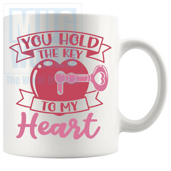 You hold The Key To My Heart Mug v2