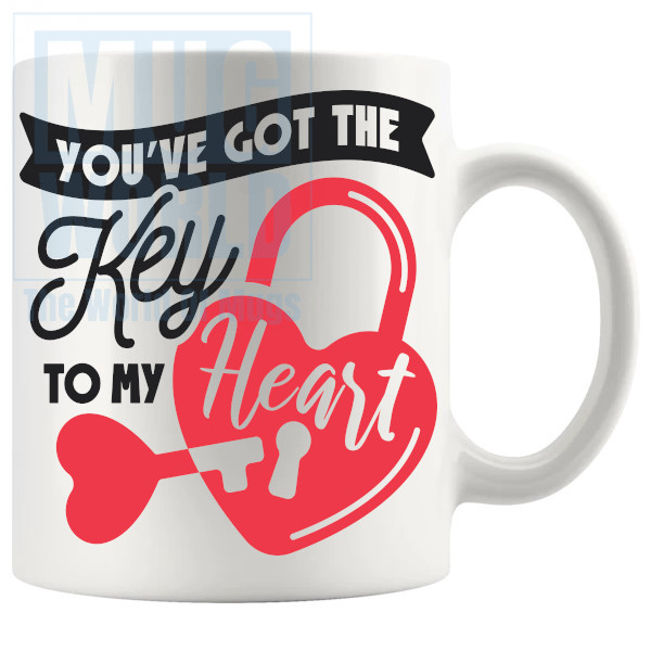 Youve Got The Key To My Heart Mug v2