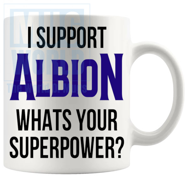 albion fans superpower mug