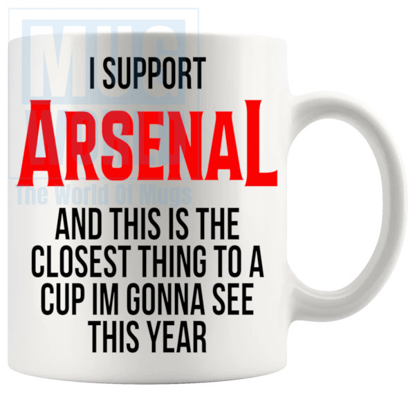 arsenal closest thing to a cup mug