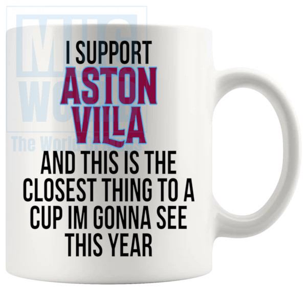 aston villa closest thing to a cup mug