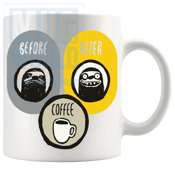 Before And After Coffee Mug