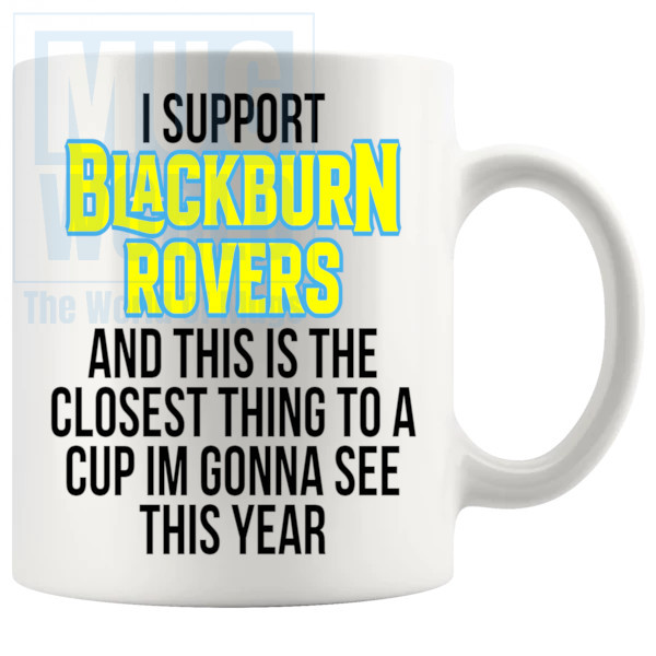 blackburn rovers closest thing to a cup mug