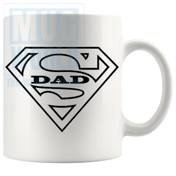 Super Dad Mug Design 2