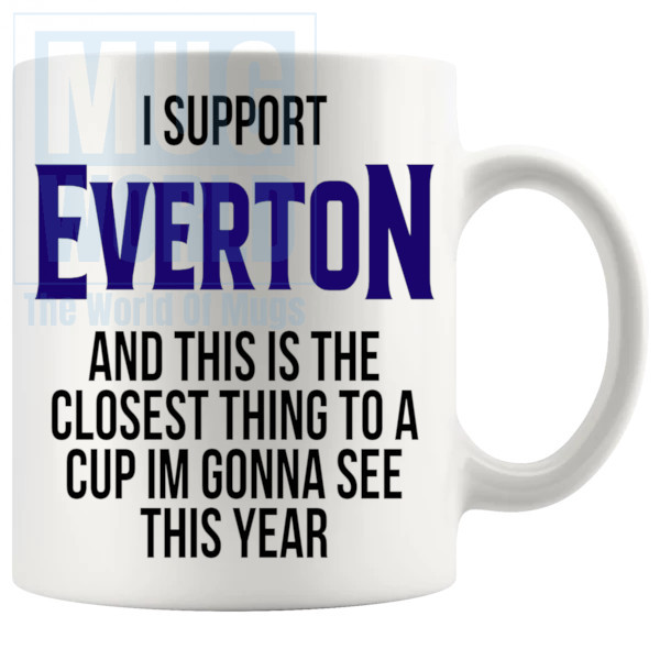 Everton Closest Thing To A Cup Mug