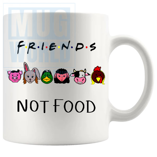 Friends Not Food no.3 Mug