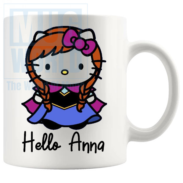 Hello Anna Mug Hello Kitty Inspired Gifts