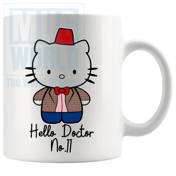 Hello Doctor No.11 Mug Hello Kitty Inspired Gifts