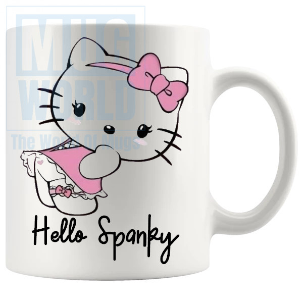 Hello Spanky Mug Hello Kitty Inspired Gifts