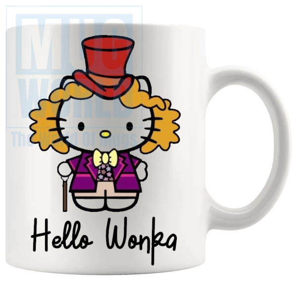 Hello Wonka Mug Hello Kitty Inspired Gifts