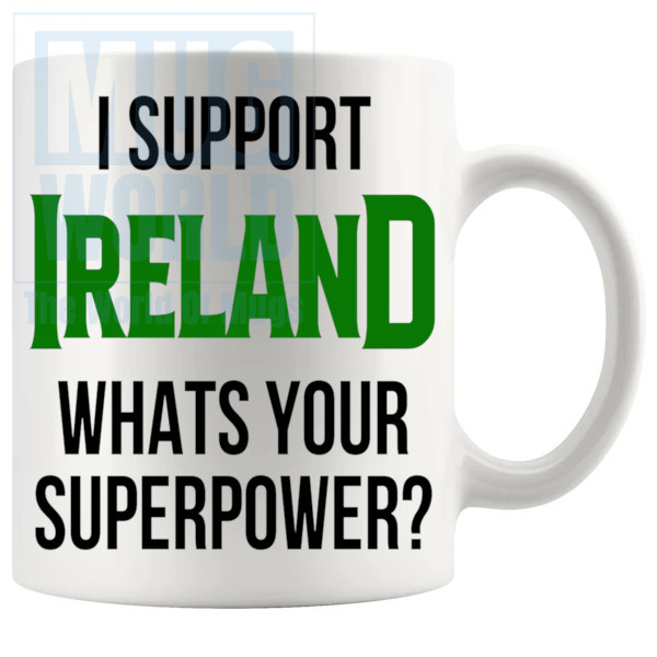 ireland fans superpower mug