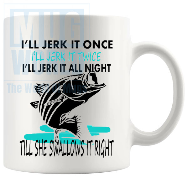 Jerk It Fishing Mug