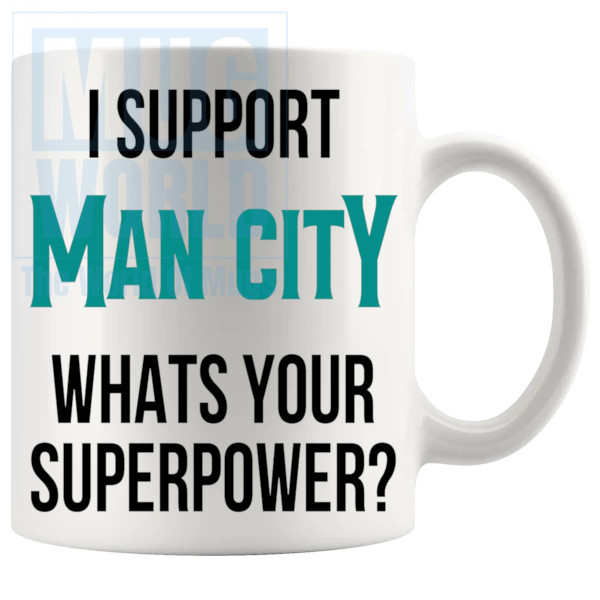 man city fans superpower mug