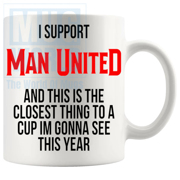 Man United Closest Thing To A Cup Mug