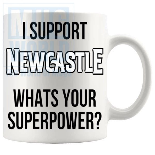 newcastle fans superpower mug