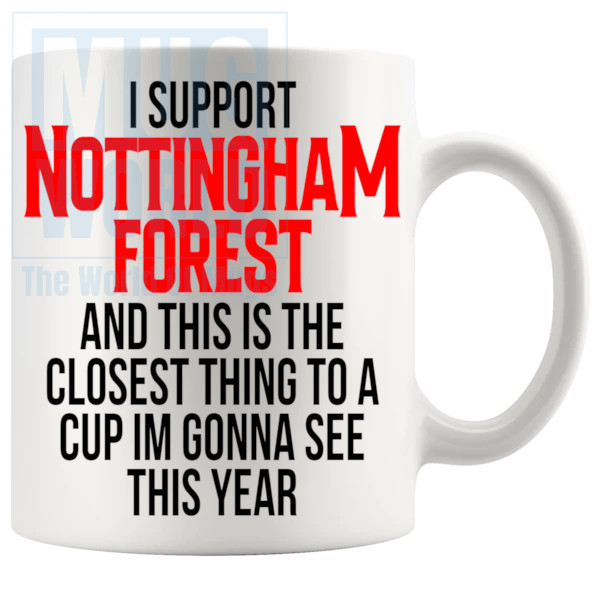 Nottingham Forest Closest Thing To A Cup Mug