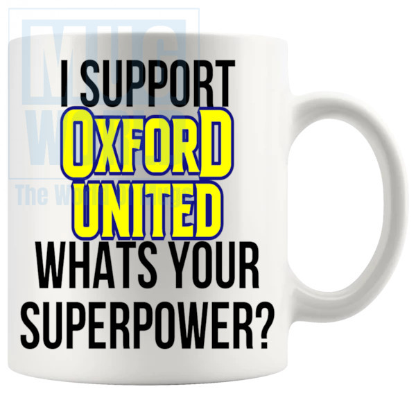 oxford united fans superpower mug