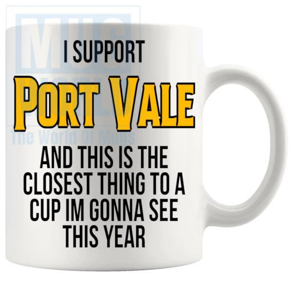 Port Vale Closest Thing To A Cup Mug