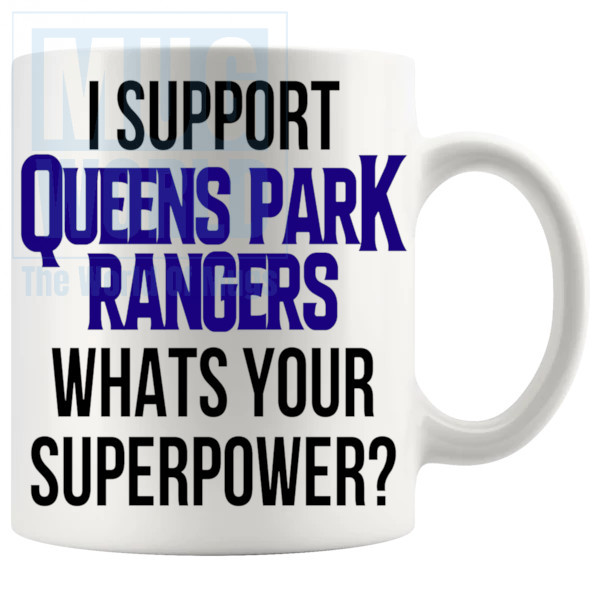 queens park rangers fans superpower mug