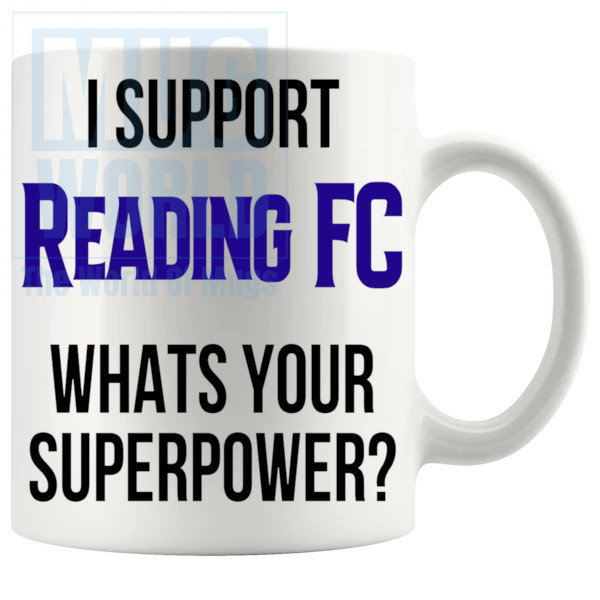 reading fc fans superpower mug