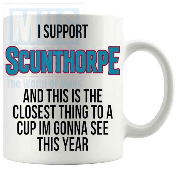 Scunthorpe Closest Thing To A Cup Mug