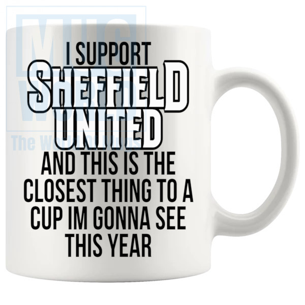 Sheffield United Closest Thing To A Cup Mug