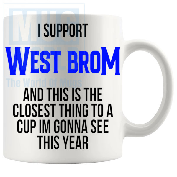 West Brom Closest Thing To A Cup Mug