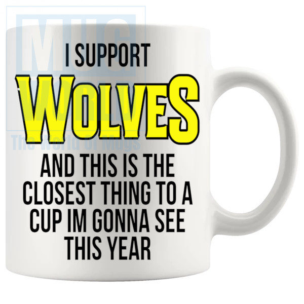 Wolves Closest Thing To A Cup Mug