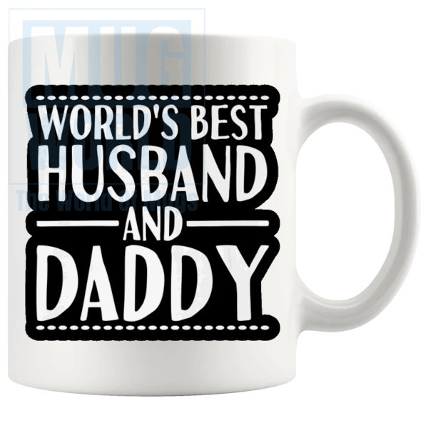 Worlds Best Husband And Daddy Mug