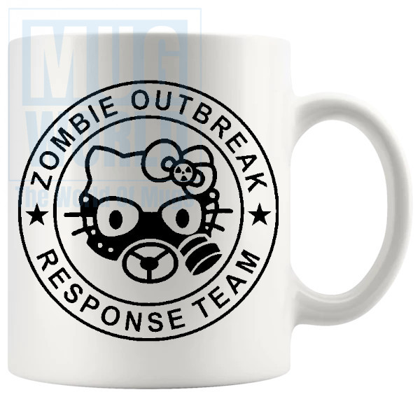 Zombie Outbreak Mug In Black