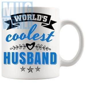 World's Coolest Husband Mug family gift for husband